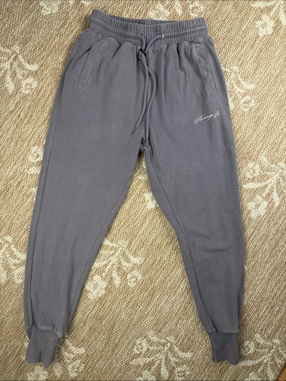 YoungLA Slate Gray Jogger Sweatpants